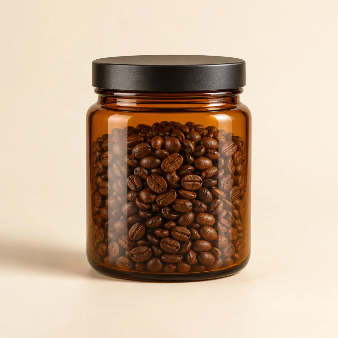 Amber Coffee Jar — illustrative product photograph